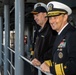 RAN VICE ADM. Mead and USN RADM Cavanaugh Visits Emory S. Land in Sydney