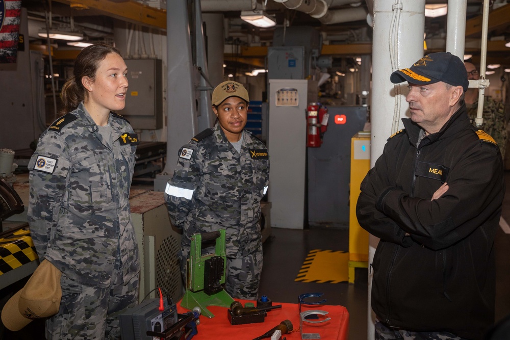 DVIDS - Images - RAN VICE ADM. Mead and USN RADM Cavanaugh Visits Emory ...