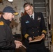 RAN VICE ADM. Mead and USN RADM Cavanaugh Visits Emory S. Land in Sydney
