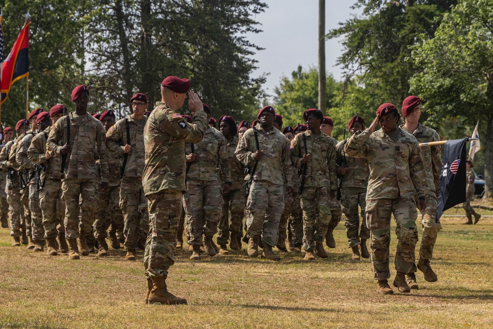 82nd DSTB Change of Command