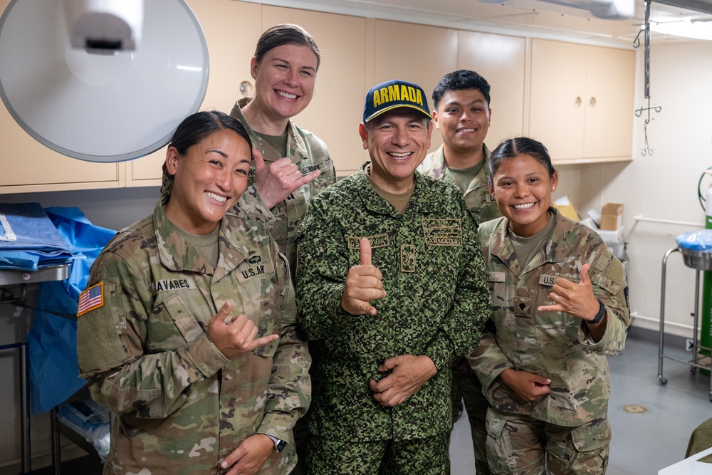 105th Surgical Augmentation Detachment meets Caribbean Naval Forces