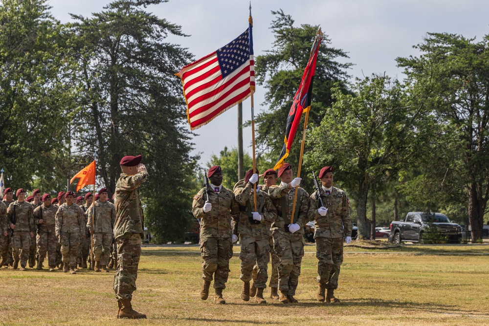 82nd DSTB Change of Command