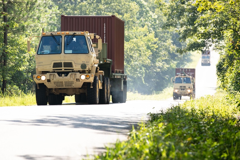 Georgia Guard Provides Ammunition Transportation Support During Operation Patriot Press 2024