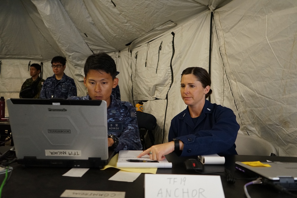 Multinational force provide command and control during a Humanitarian Assistance and Disaster Relief(HADR)