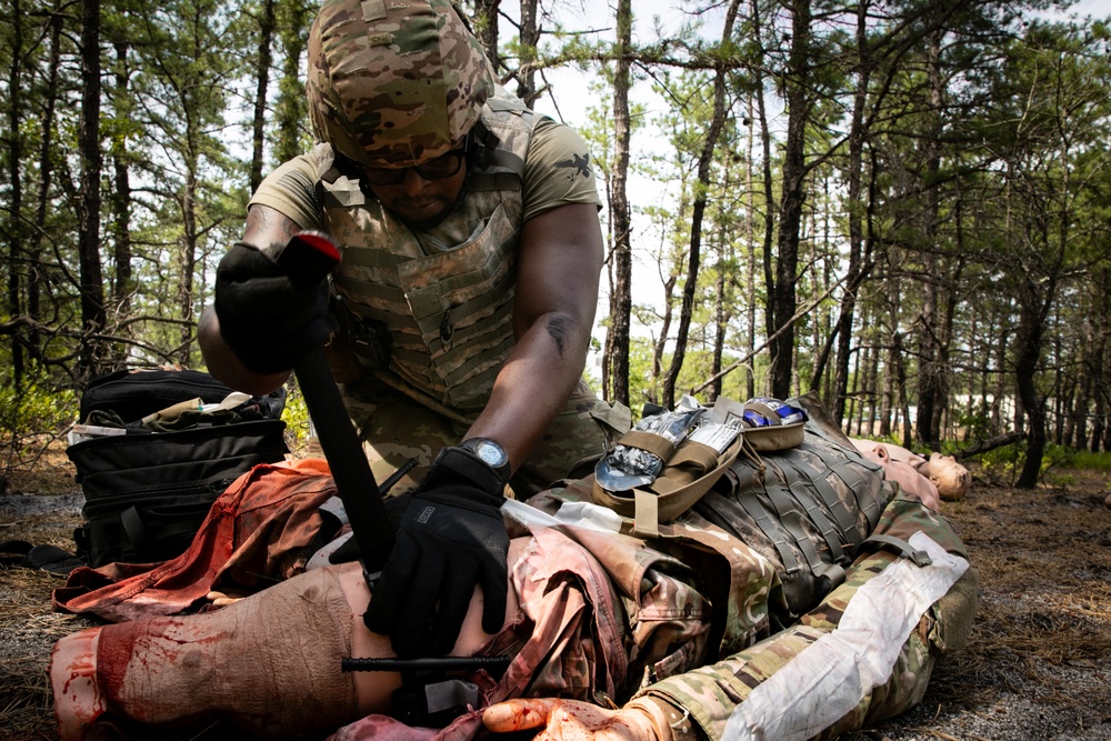 Combat Medic Qualification Course: Field Phase Day 3