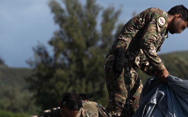 U.S., partner special forces free fall during RIMPAC 2024