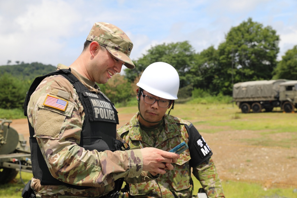 MPs and JGSDF Orient Shield 24