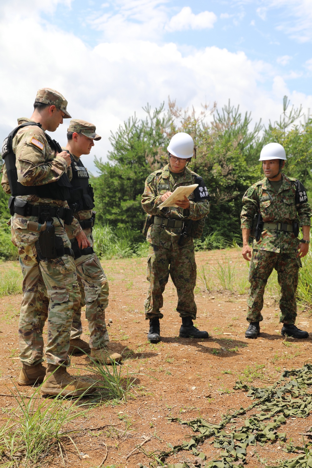 MPs and JGSDF Orient Shield 24