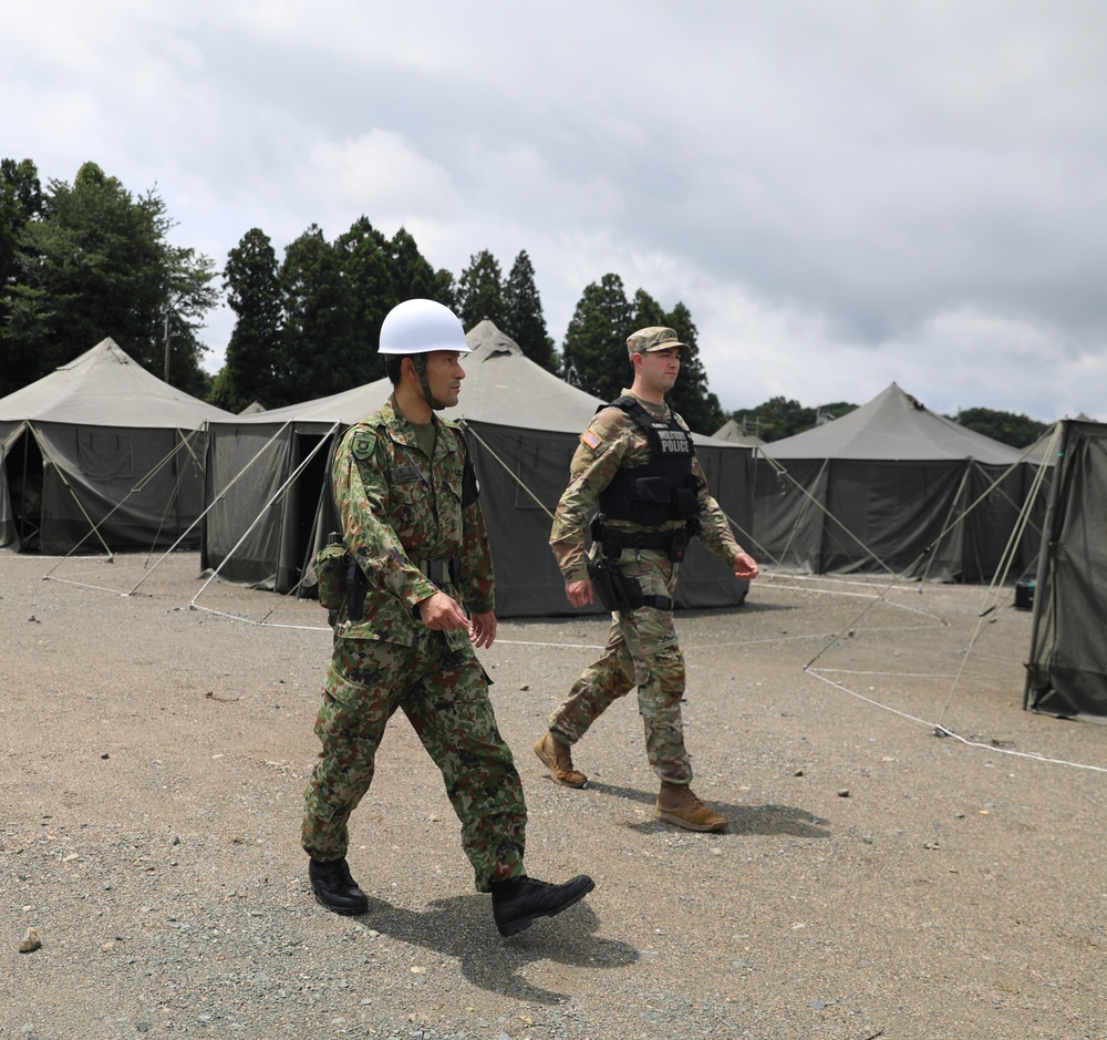 MPs and JGSDF Orient Shield 24