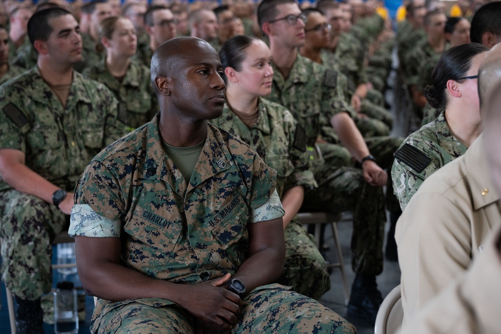 CNO and MCPON visit Naval Station Newport, R.I.