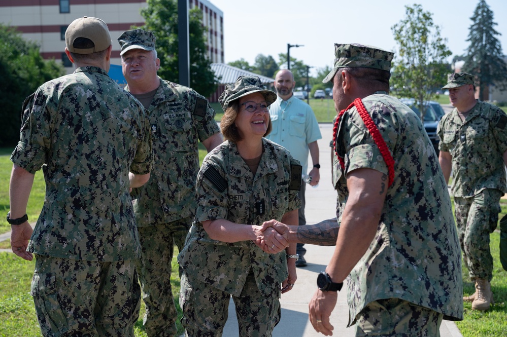 CNO and MCPON visit Naval Station Newport, R.I.