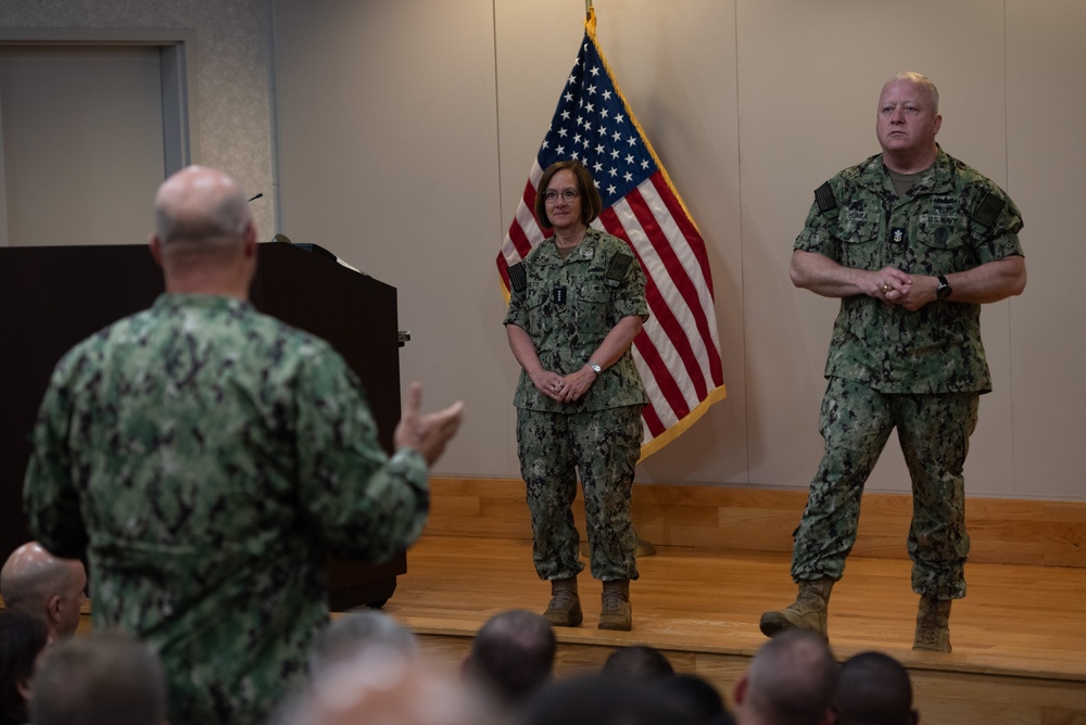 CNO and MCPON visit Naval Station Newport, R.I.