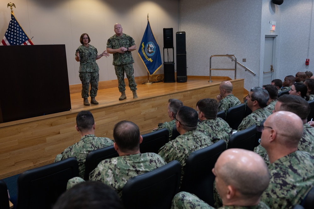 CNO and MCPON visit Naval Station Newport, R.I.