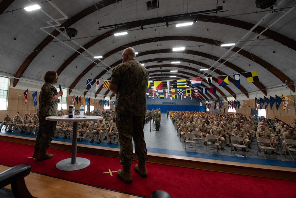 CNO and MCPON visit Naval Station Newport, R.I.