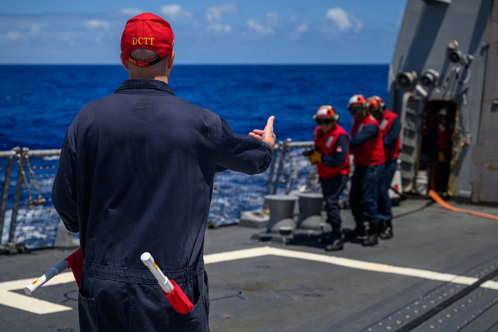 AVFF Drill | USS Gridley (DDG 101)