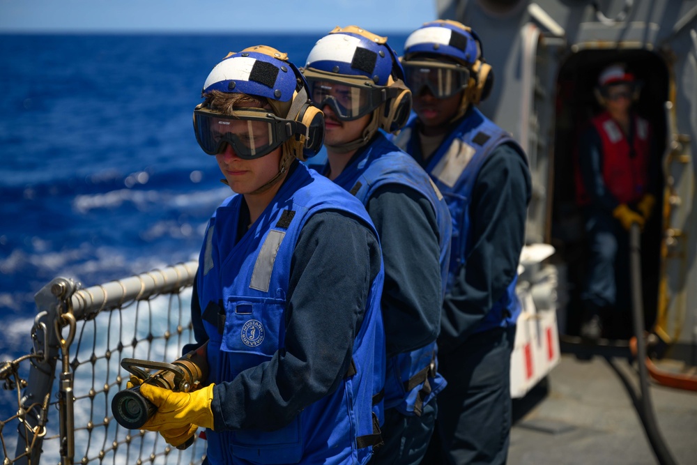 AVFF Drill | USS Gridley (DDG 101)