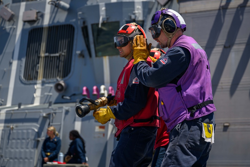 AVFF Drill | USS Gridley (DDG 101)