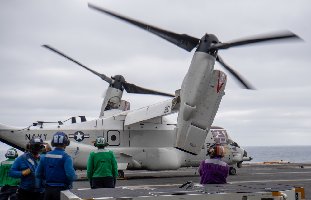 Nimitz Conducts Flight Operations