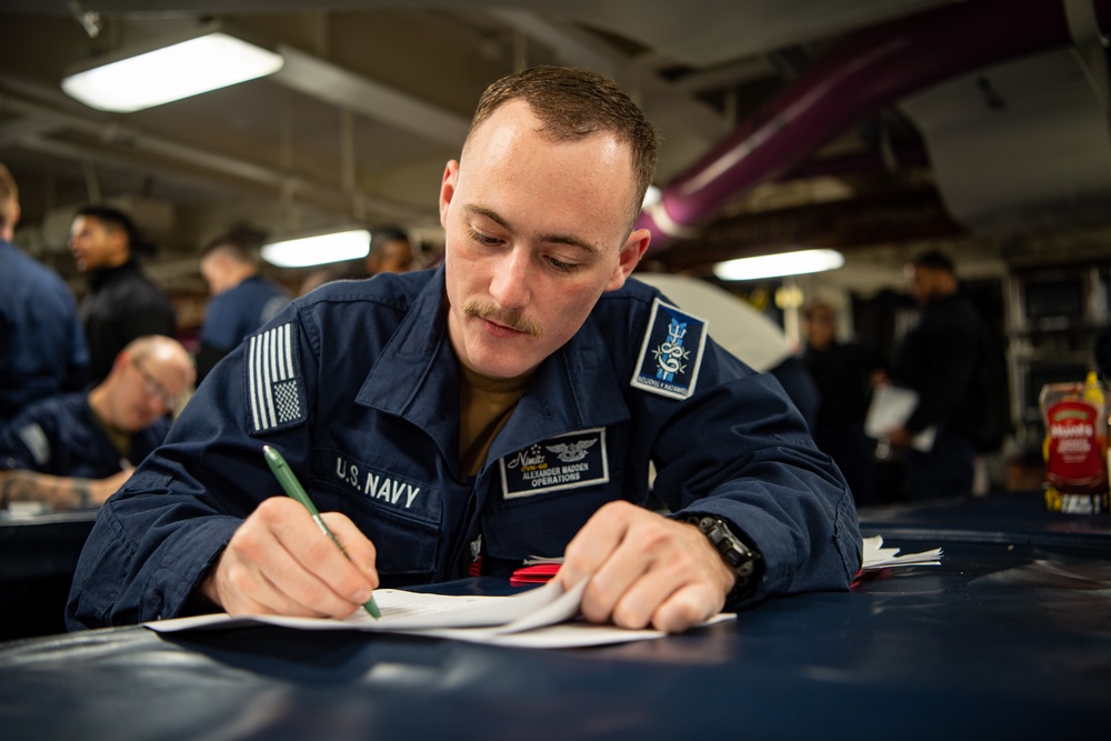 Nimitz Sailor Participates in PQS Rodeo