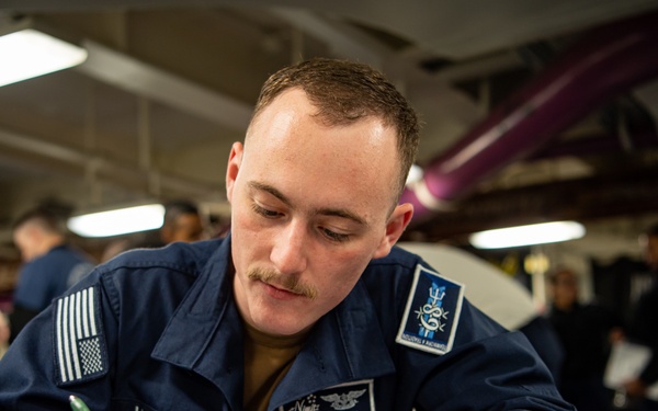 Nimitz Sailor Participates in PQS Rodeo