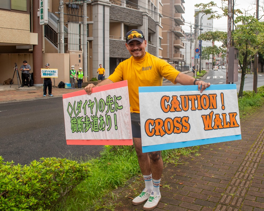 CFAS Conducts Crossing Guard COMREL