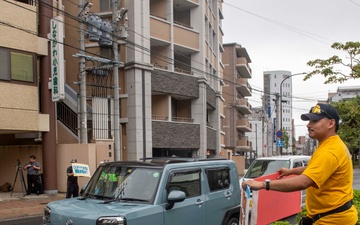 CFAS Conducts Crossing Guard COMREL