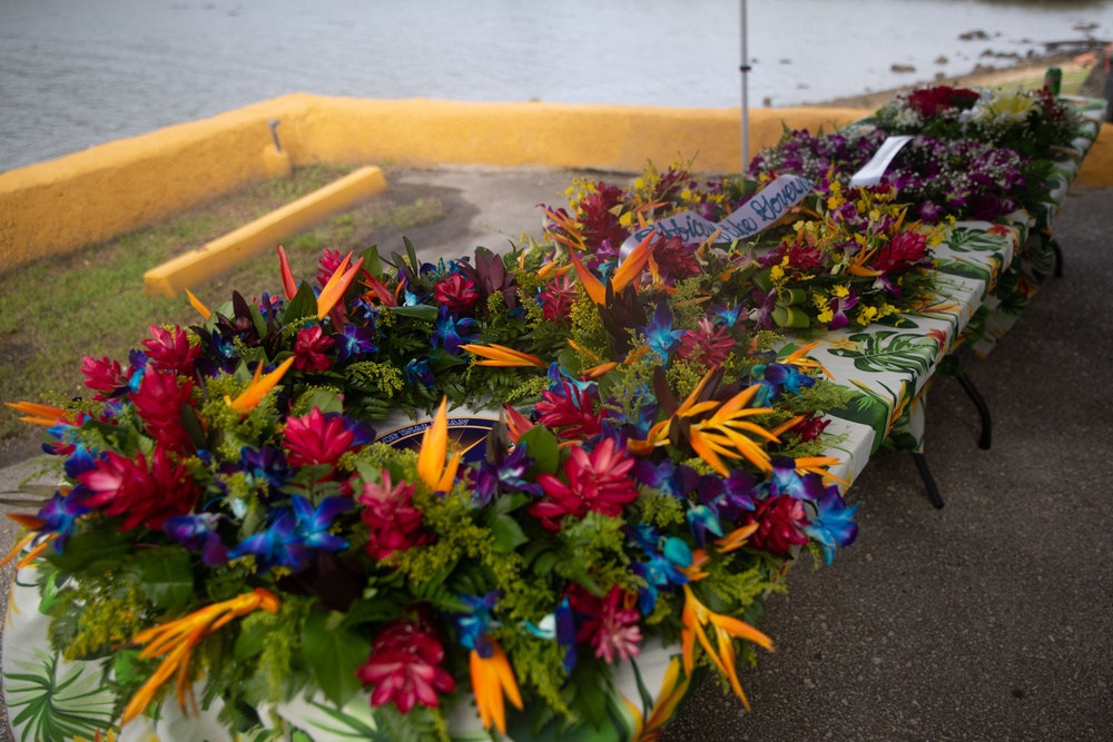 Camp Blaz Marines participate in the Inalåhan Memorial