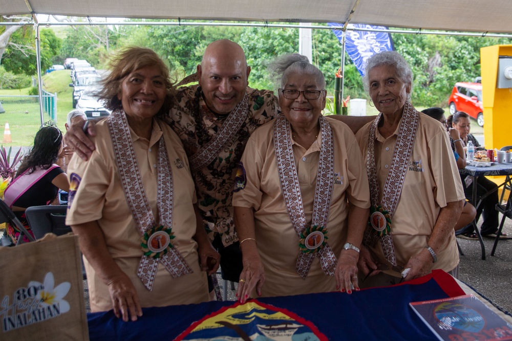 Camp Blaz Marines participate in the Inalåhan Memorial