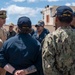 USS William P. Lawrence Commanding Officer Speaks to the Crew