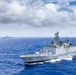 Indian frigate during RIMPAC2024