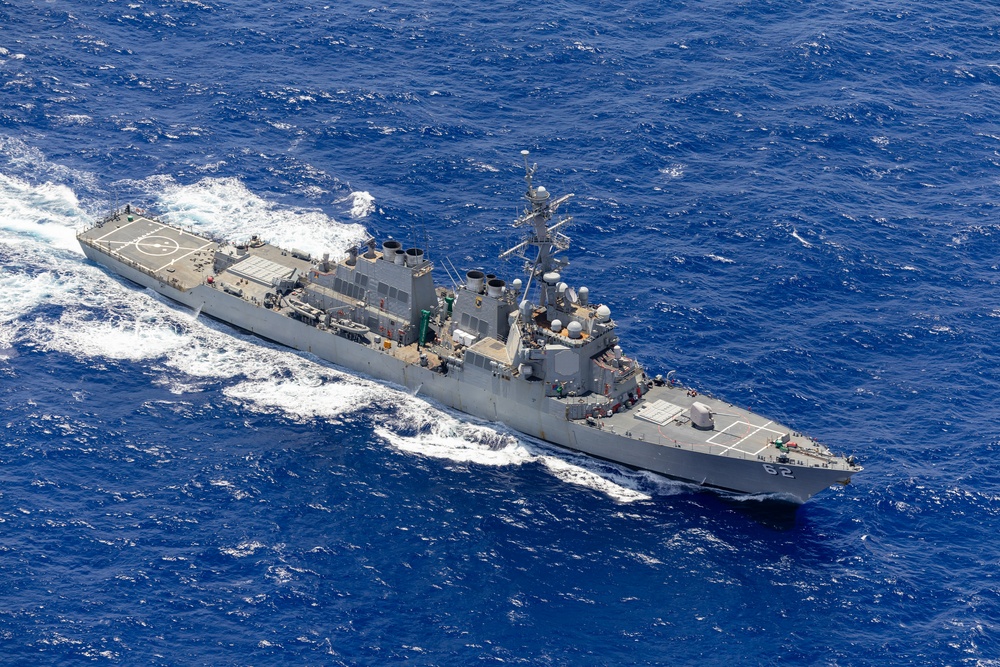 DVIDS - Images - USS Fitzgerald (DDG 62) aerial view [Image 16 of 16]