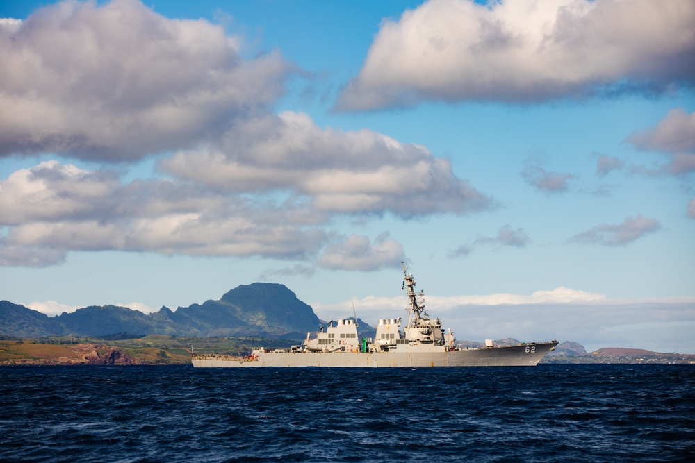 USS Fitzgerald Conducts Small Boat Operations During RIMPAC 2024