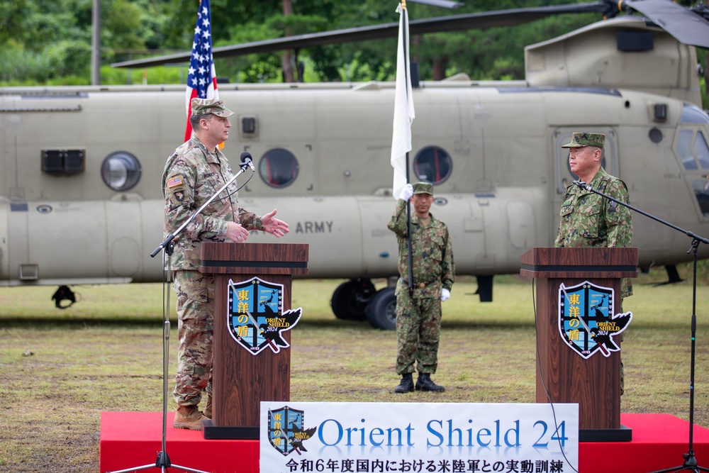 Orient Shield 24 Opening Ceremony