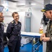 Rear Adm. Wosje visits Italian Destroyer during RIMPAC 2024