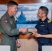 Carrier Strike Group ONE Admiral visits Italian Destroyer during RIMPAC 2024