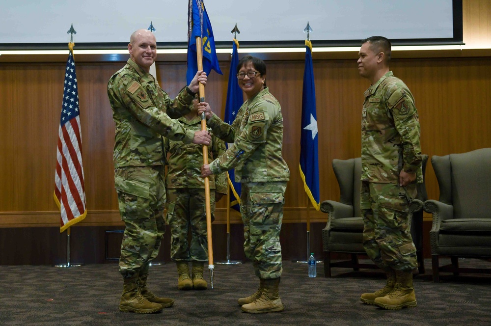 18th Mission Support Group change of command