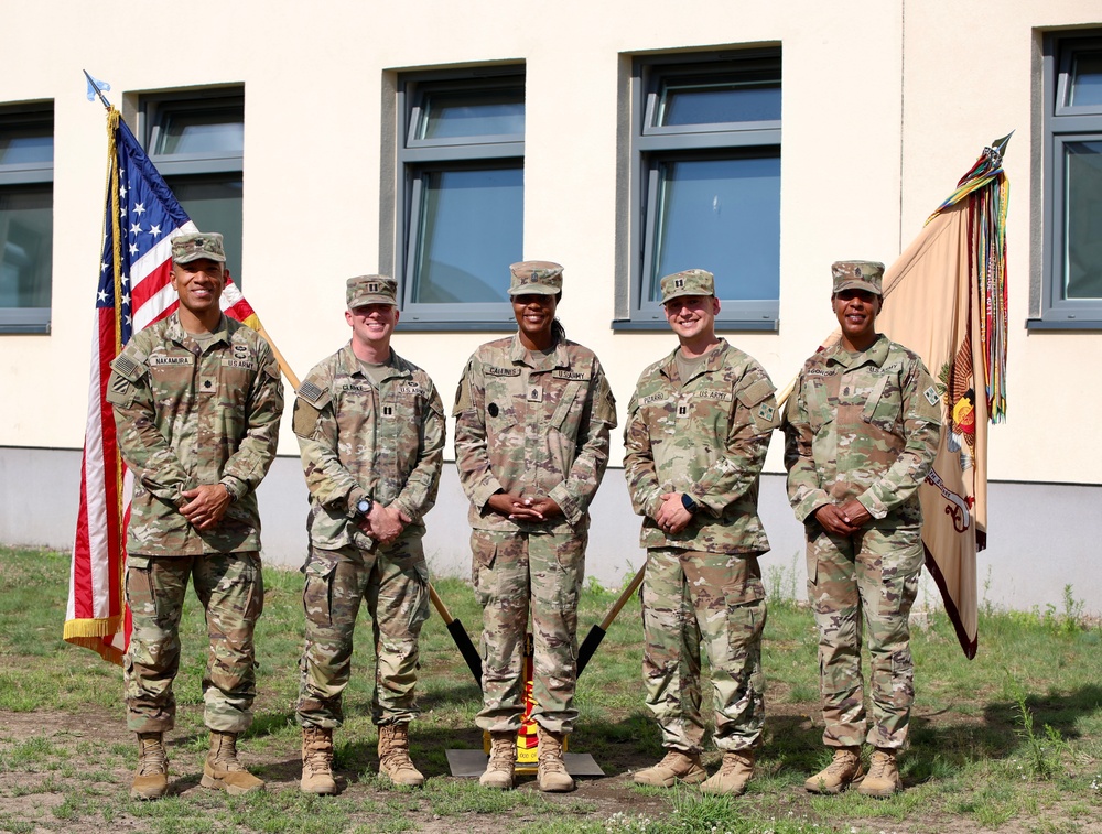 64th BSB conducts a company Change of Command in Poland