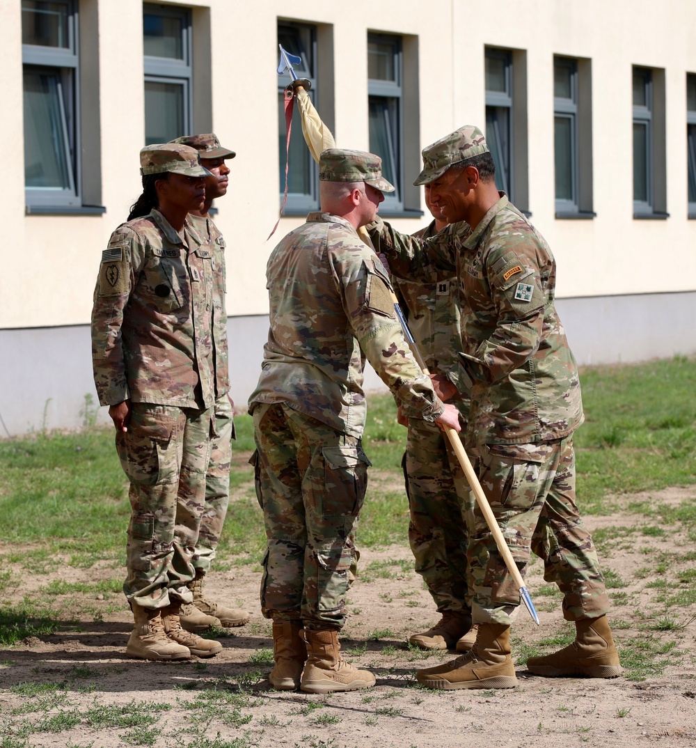 64th BSB conducts a company Change of Command in Poland