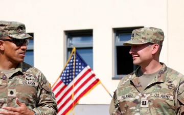 64th BSB conducts a company Change of Command in Poland