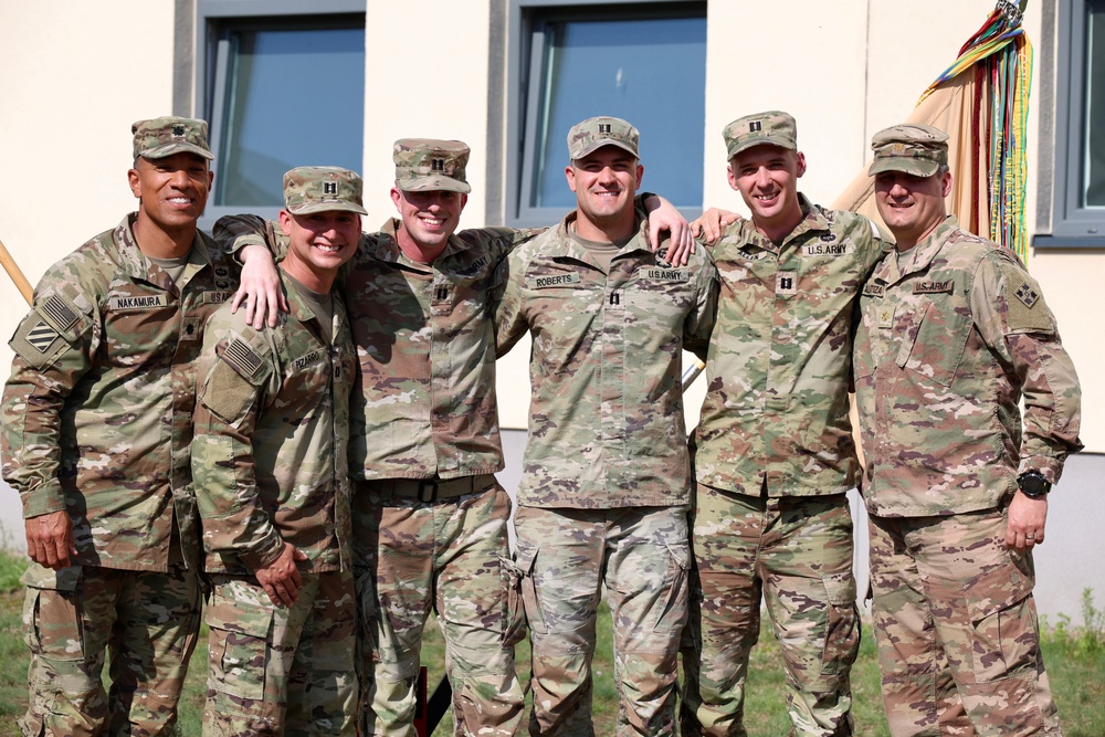 64th BSB conducts a company Change of Command in Poland