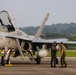 F/A-18 Hornet Aircraft with VMFA(AW) 224 Arrive at Suwon Air Base