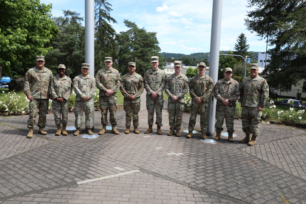 Army and Air Force medical personnel recognized for AFJROTC support