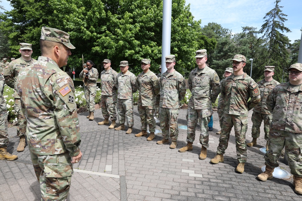 Army and Air Force medical personnel recognized for AFJROTC support