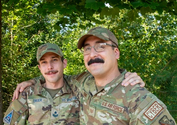 134th ARW Airman reunites with U.S. Space Force brother in Germany