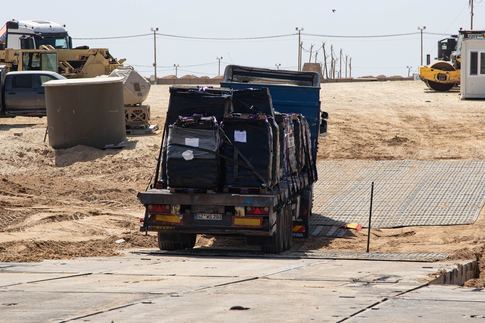 JLOTS Humanitarian Aid Delivered to Gaza