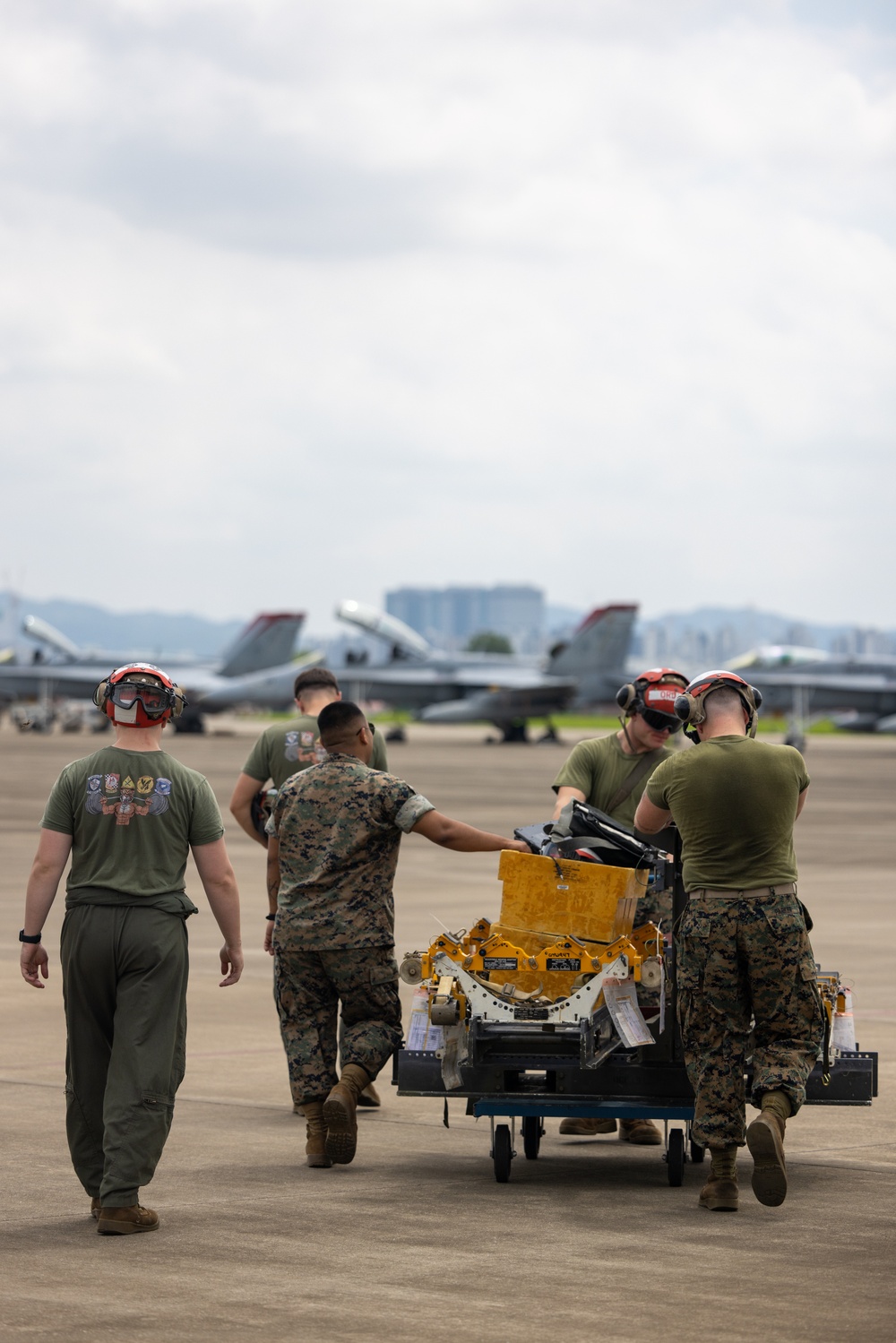 Get the Lead Out! | VMFA (AW)-224 Marines Conduct Operations Checks and Ordnance Offloading