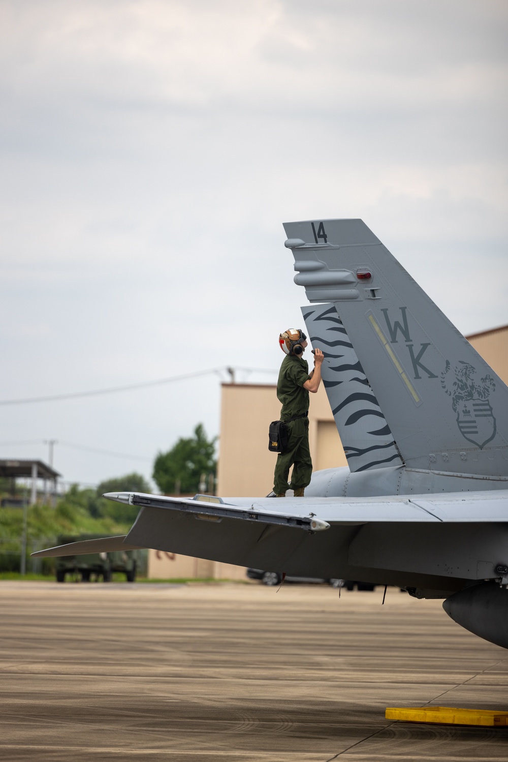 Get the Lead Out! | VMFA (AW)-224 Marines Conduct Operations Checks and Ordnance Offloading