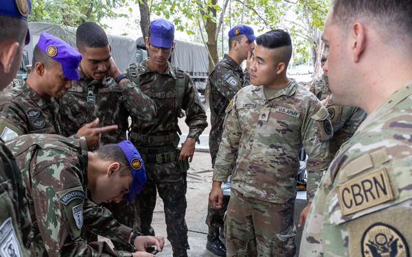 NYNG 24th and 2nd Civil Support Teams Train with Brazilian Partners