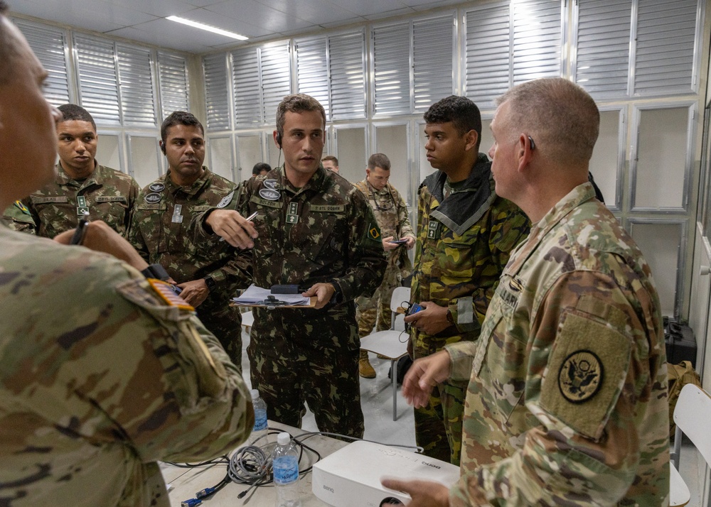 NYNG 24th and 2nd Civil Support Teams Train with Brazilian Partners