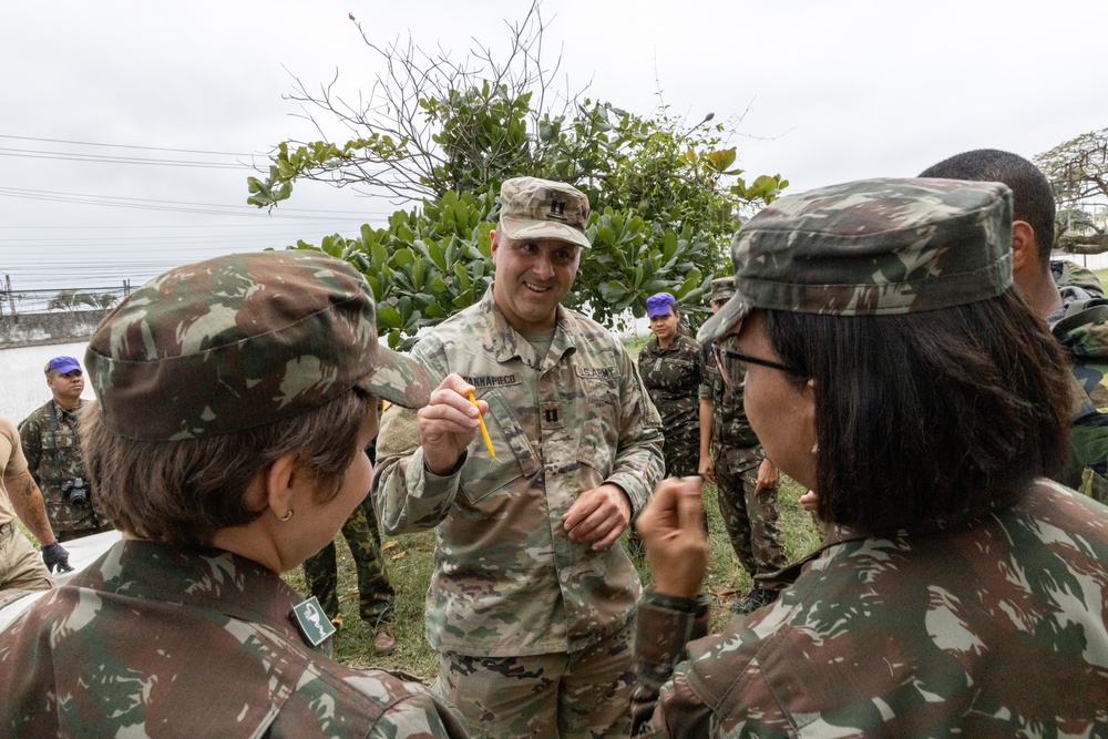 NYNG 24th and 2nd Civil Support Teams Train with Brazilian Partners